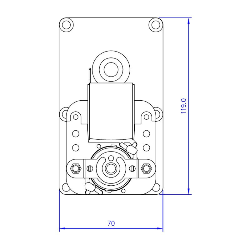 FREEPOINT Motoréducteur moteur vis sans fin pour poêle à granulé