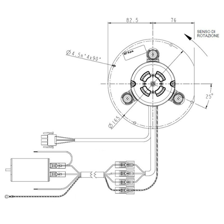 CS THERMOS Ventilateur extracteur des fumées pour poêle à granulé