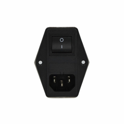Connecteur prise IEC C14 avec interrupteur poêle à granulé pellet