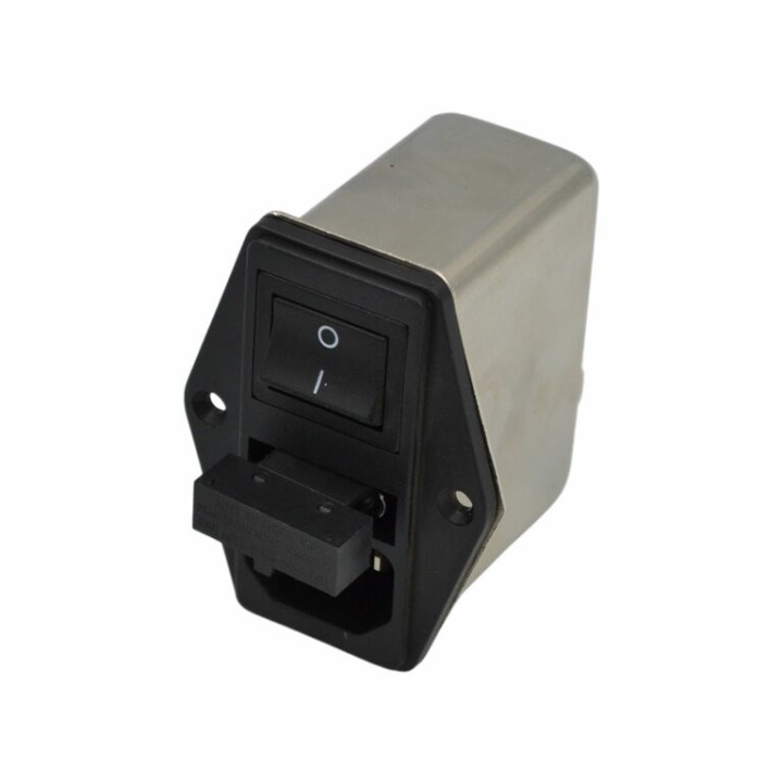 Connecteur prise IEC C14 avec interrupteur poêle à granulé pellet