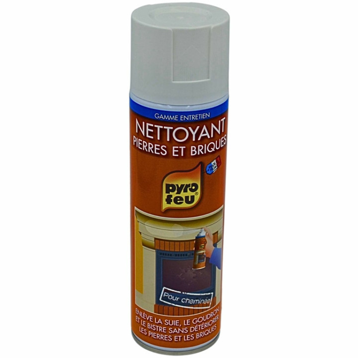 Nettoyant pierre et brique cheminée naturel - Aérosol 500ml