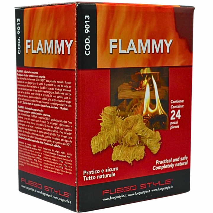 Allume-feu de bois écologique pour cheminées, poêles, barbecues