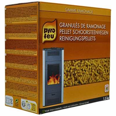 Granulés de ramonage pour poêle à granulés pellets