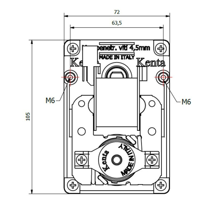 ELYNES Motoréducteur moteur pour vis sans fin de poêle à granulés