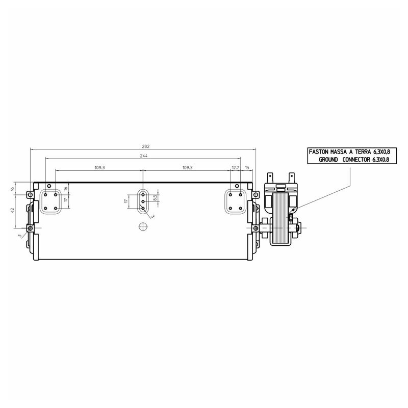 CALIDEAL VENTILATEUR TANGENTIEL pour poêle à granulé pellet KATLA