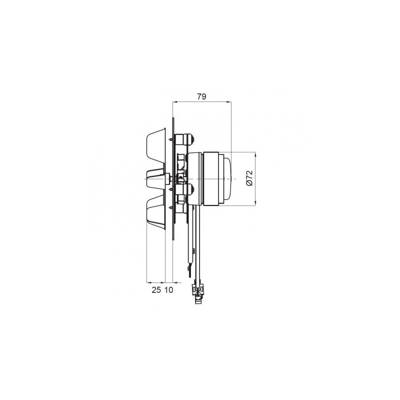 VENTILATEUR EXTRACTEUR DES FUMÉES pour poêle à granulé VFC3A23HKBRS0-V00