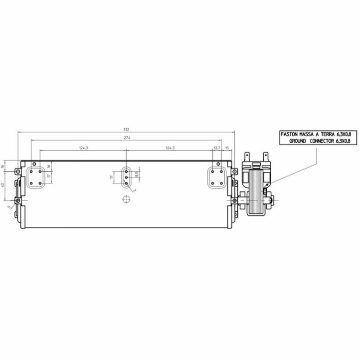 COLA VENTILATEUR TANGENTIEL pour poêle à granulé pellet