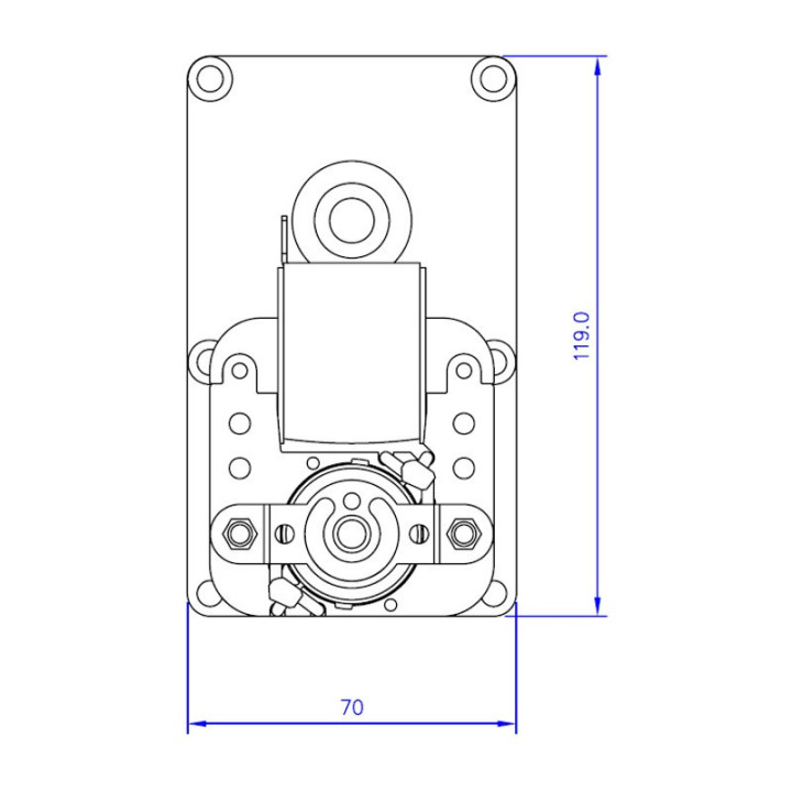 ARCE Motoréducteur moteur pour vis sans fin pour poêle à granulé
