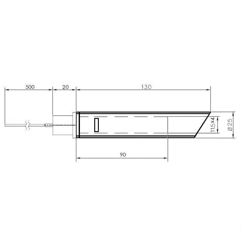 COLA BOUGIE cristal de quartz d'allumage D25 pour poêle à granulé