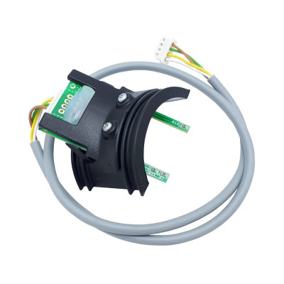 DEBITMETRE CAPTEUR DE FLUX noir incliné poêle à granulé pellet