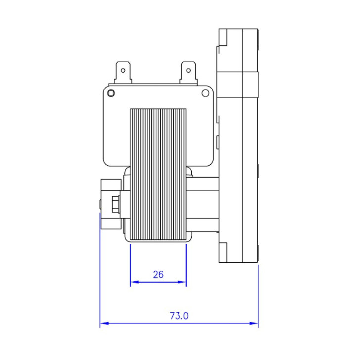 MOTEUR MOTOREDUCTEUR de vis sans fin poêle à granulé pellet 3RPM