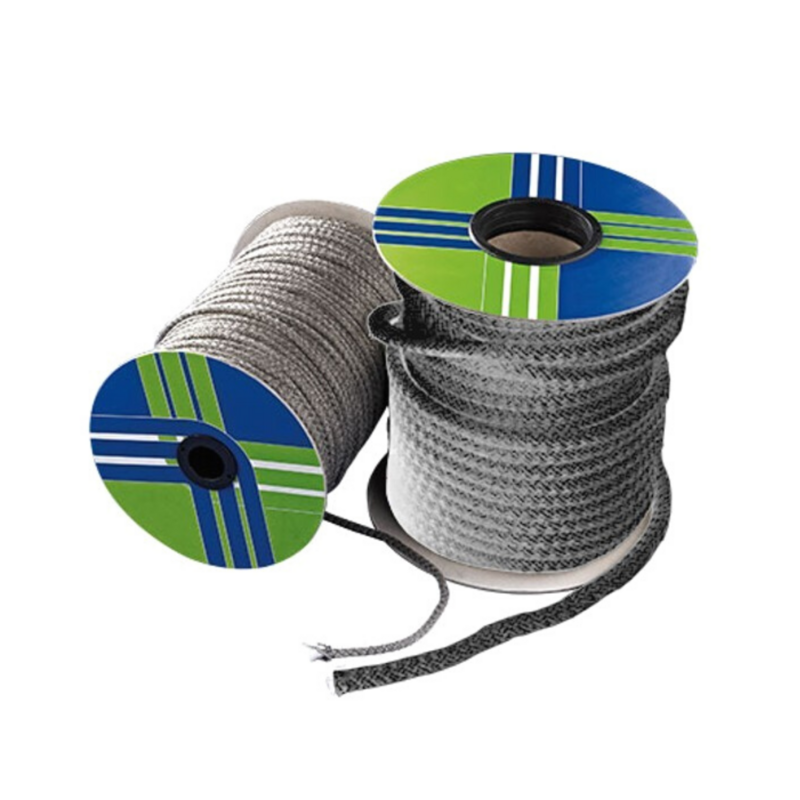 TRESSE joint d'étanchéité (BOBINE 50M) fibre verre RONDE Ø15mm
