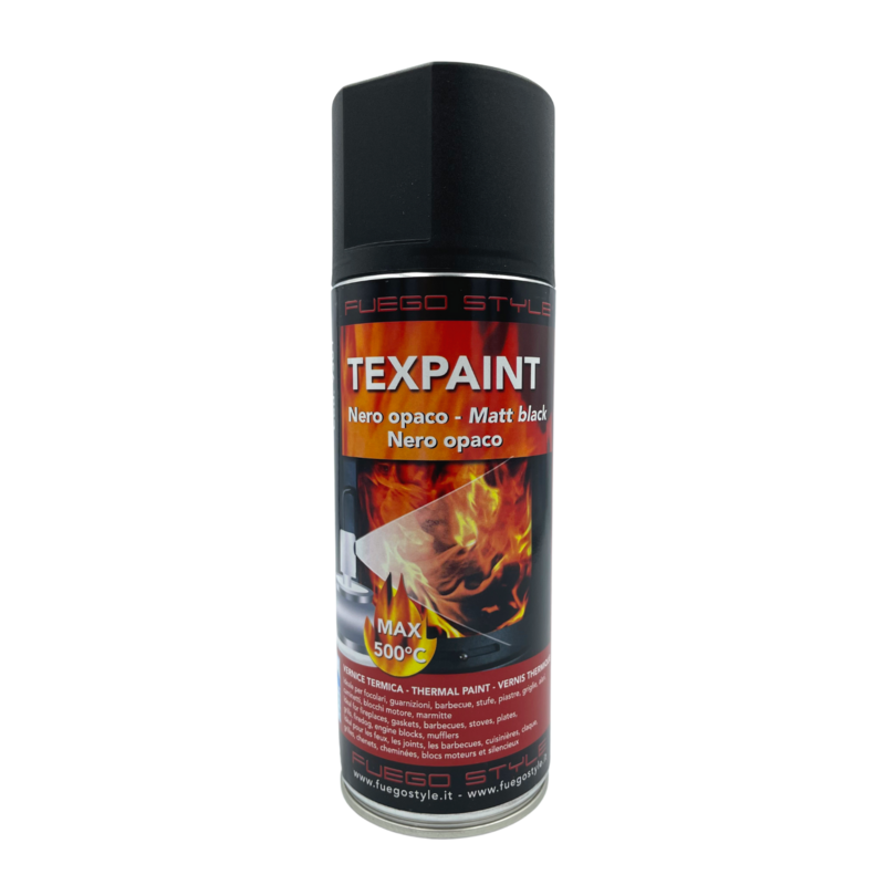 PEINTURE ISOLANTE THERMIQUE NOIRE haute température 500C - 400ml
