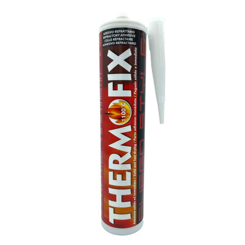 COLLE RÉFRACTAIRE haute température 1100C THERMOFIX - CARTOUCHE de 310ml