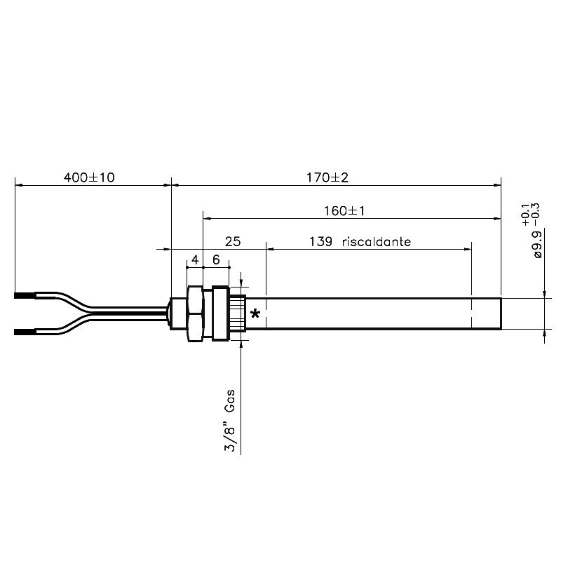 DARGEMONT Bougie résistance compatible poêle à granulé pellet
