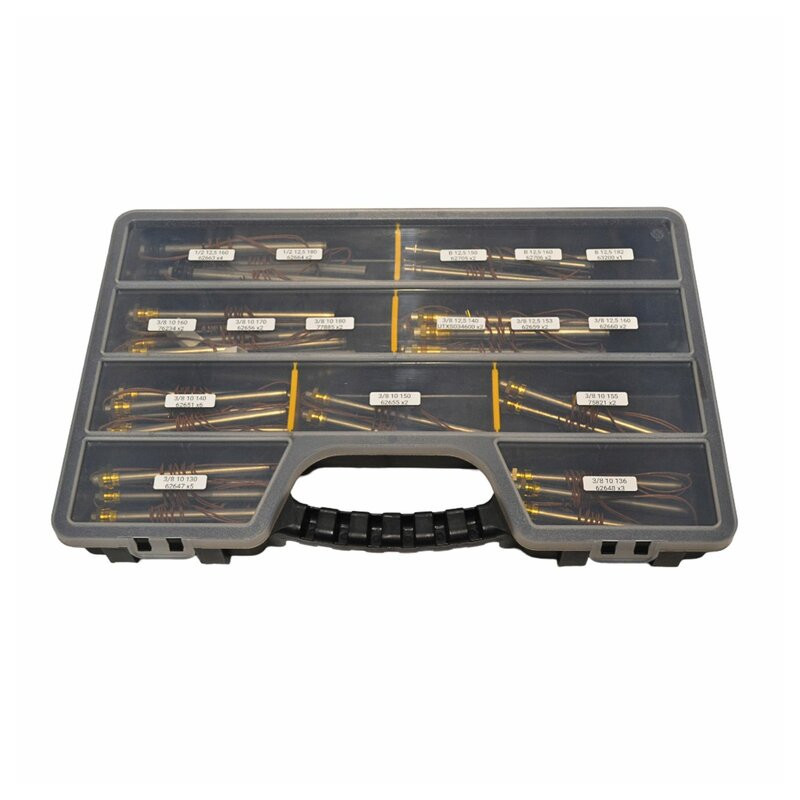 Pack de 3 mallettes de dépannage de bougies poêle à granulés pour technicien