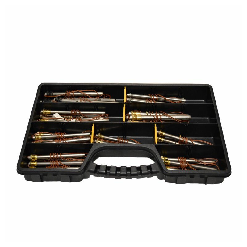 Pack de 3 mallettes de dépannage de bougies poêle à granulés pour technicien