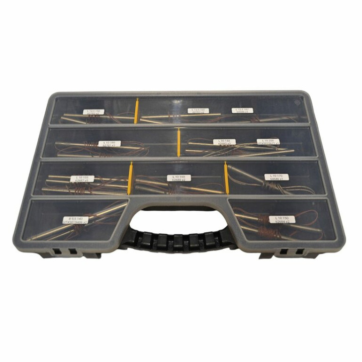 Pack de 3 mallettes de dépannage de bougies poêle à granulés pour technicien