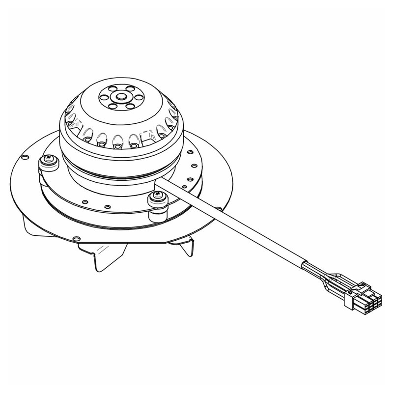 DEVILLE Ventilateur extracteur des fumées poêle à granulé