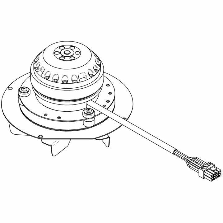 DEVILLE Ventilateur extracteur des fumées poêle à granulé
