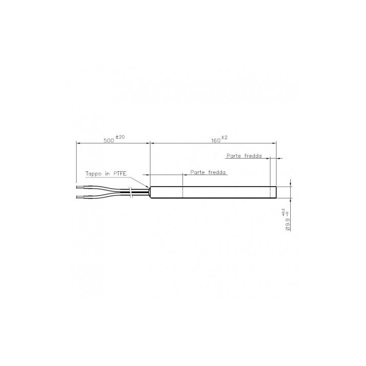 SICALOR Bougie d'allumage compatible pour poêle à granulé pellet