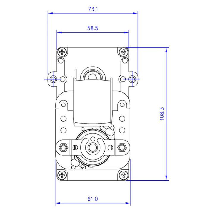 MOTEUR MOTOREDUCTEUR de vis sans fin poêle à granulé pellet 3RPM