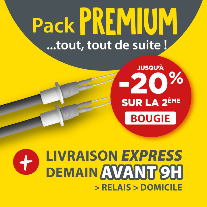 EDILKAMIN Bougie céramique d'origine pour poêle à granulés